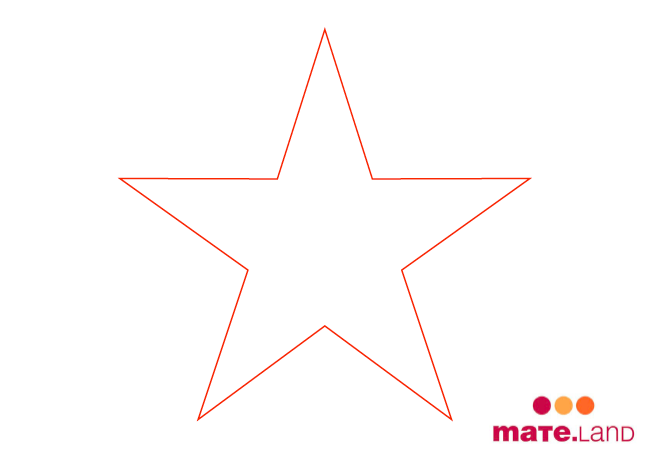 Disegno Di Stella A 5 Punte Una stella a cinque punte | Arcipelago Educativo
